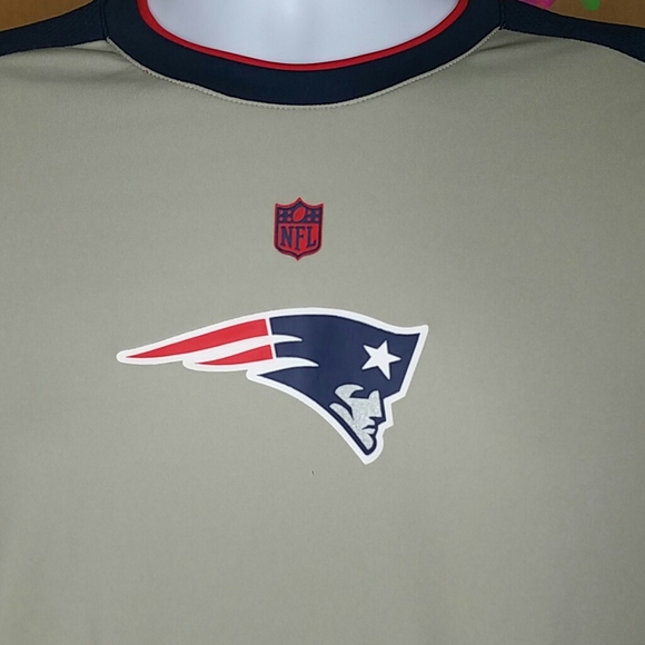 New England Patriots Long Sleeve Dri Tek Shirt XL - Picture 4 of 9